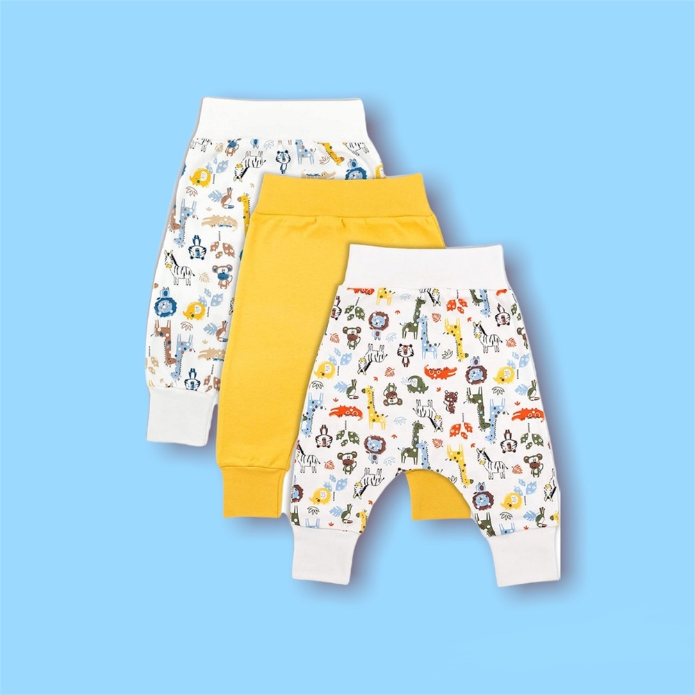 Baby Boys' 3-Pack Organic Cotton Pants